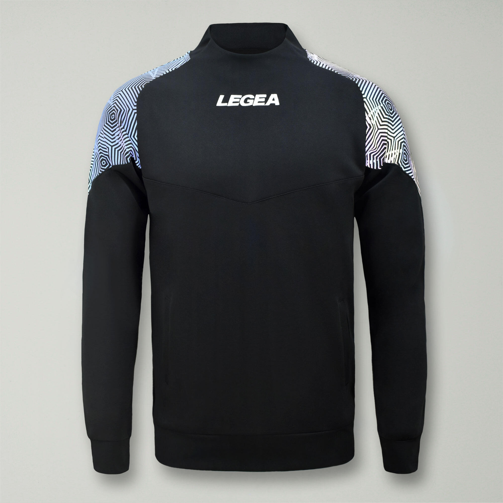 Petra Zipless Sports Sweatshirt with Iridescent Details 3/8
