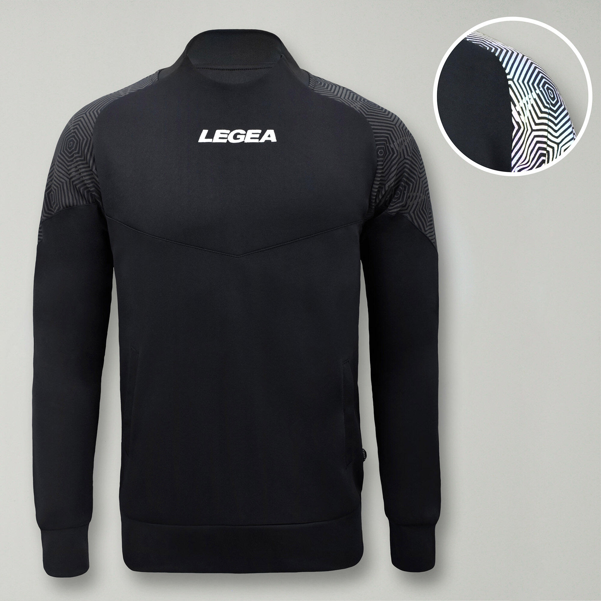 Femei Running Giacca Petra Traspirant Cu Cappuccio Negru