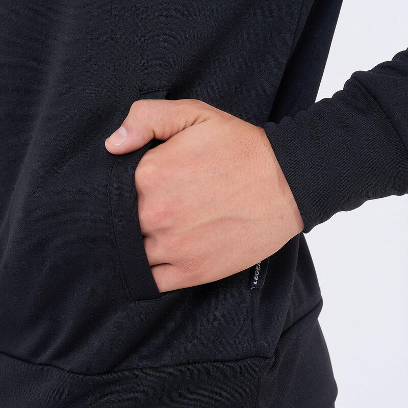 Femei Running Giacca Petra Traspirant Cu Cappuccio Negru