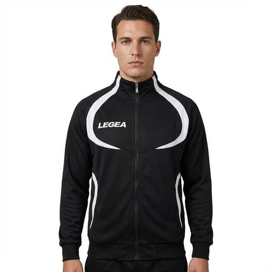 Dames Hardloopjack Singapore Zwart-Wit