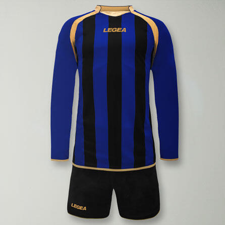 Training Jacke Running KIT RIAD ML Blau-Schwarz 2/2