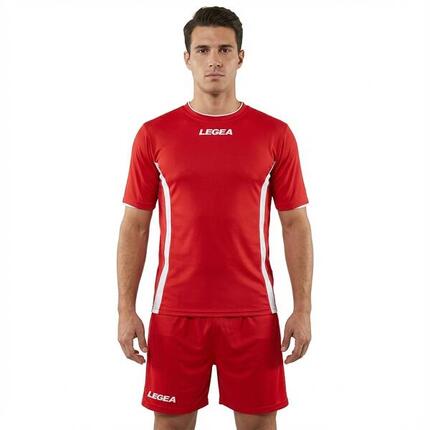 Homme Sport Tuta de réchauffement Piemonte Legea blanc-rouge