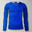 Running Maglia Dusseldorf ML Maniche Lungi Azzurro-Bianco