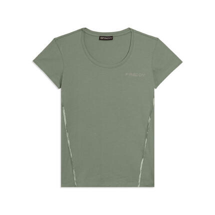 T-shirt à manches courtes avec logo FREDDY et empiècements élastiques