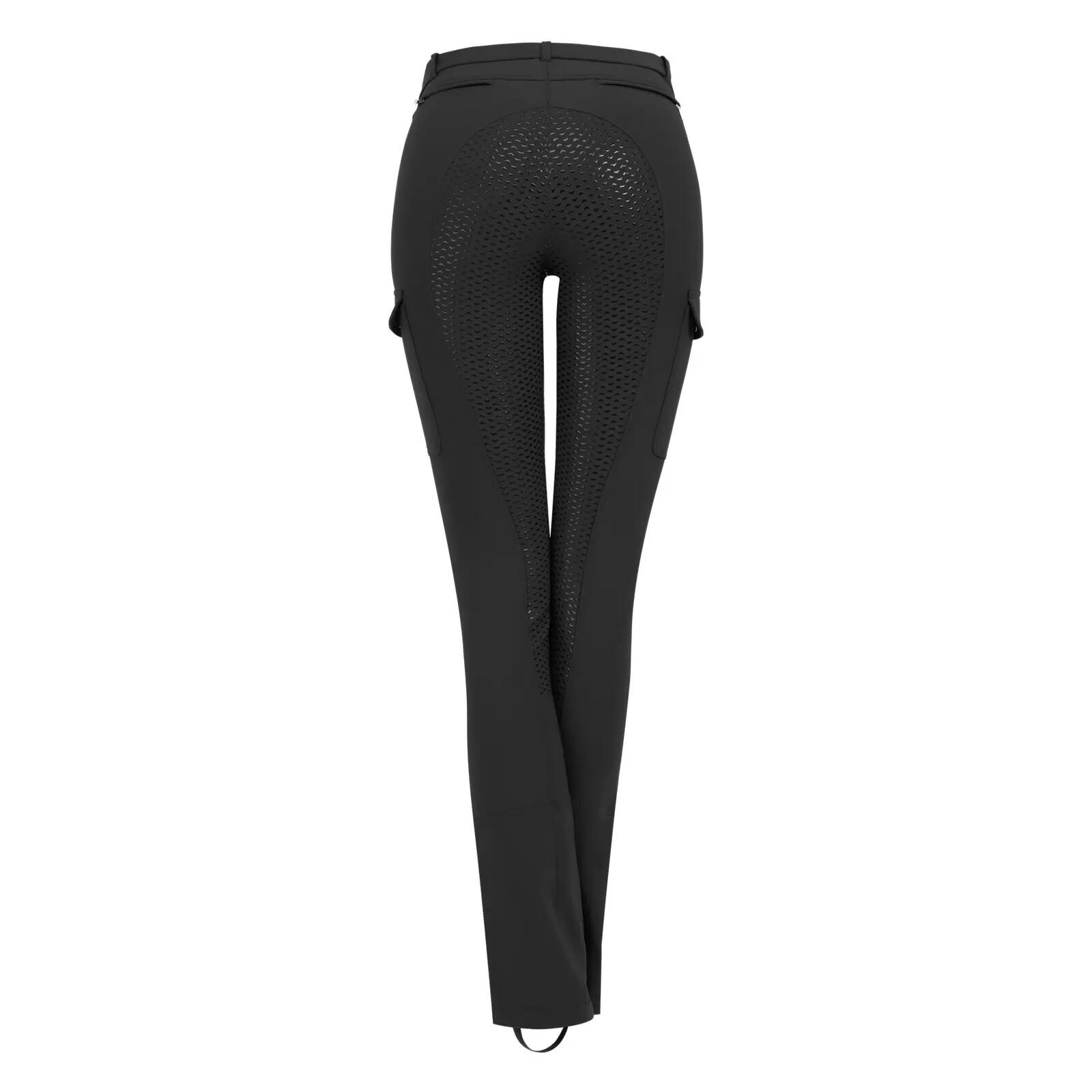 Pantalón de equitación cargo para mujer con agarre total ELT Micro Jodhpur 2/5