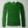 Barbati Running Maglia tehnica Dusseldorf ML maneci lungi respirabila verde-alb