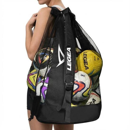 Borsa portapalloni per allenamento sportivo nero