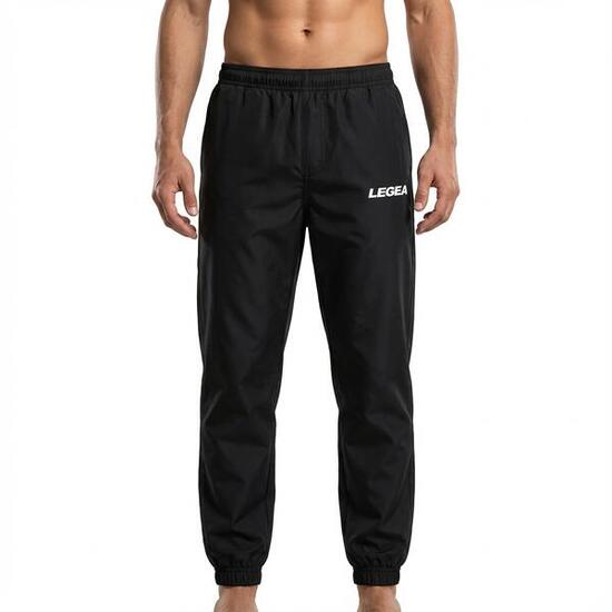 Pantalon de course Guyana noir en polyester