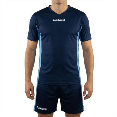 kit calcio da allenamento blu-celeste