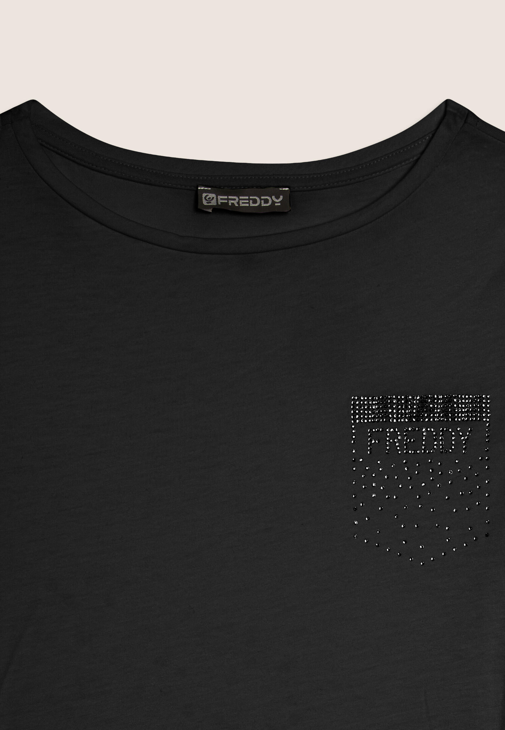 T-shirt à manches courtes avec poches en paillettes FREDDY 3/3