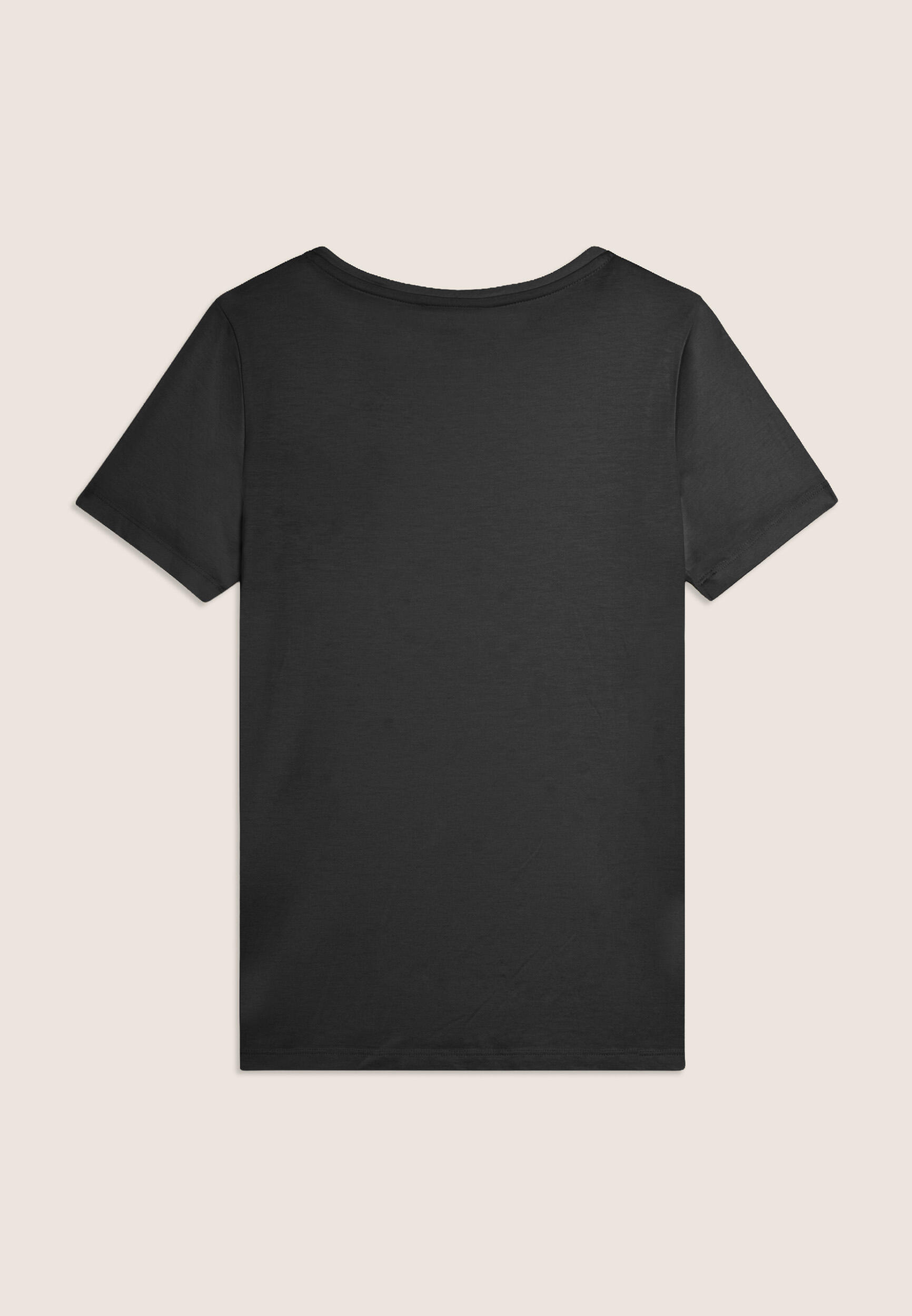 T-shirt manica corta con strass a forma di taschino FREDDY 2/3