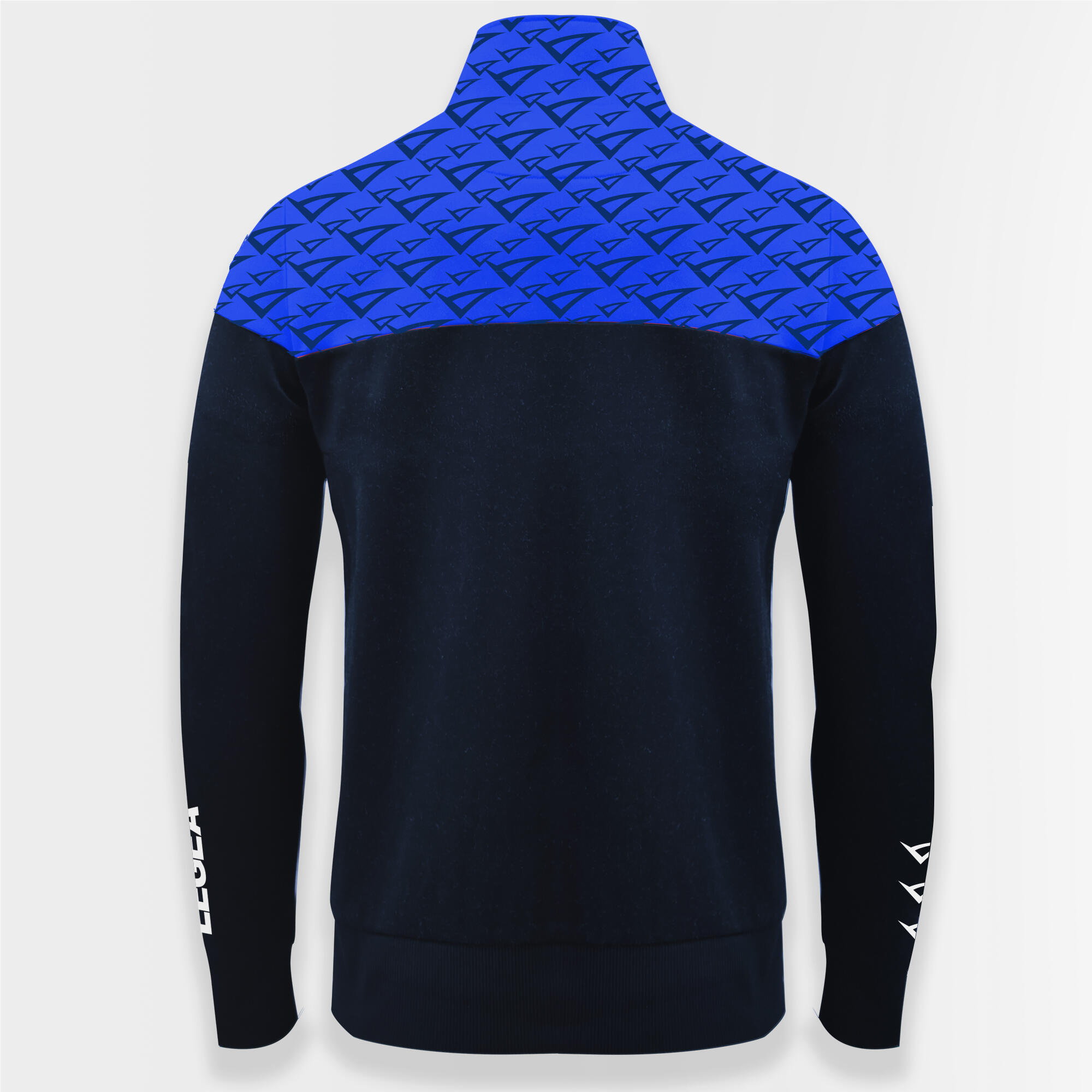 Arkansas Laufjacke mit Kapuze Blau-Azur 4/7