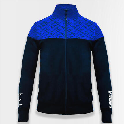Veste Arkansas Running avec Capuche Bleu-Azur