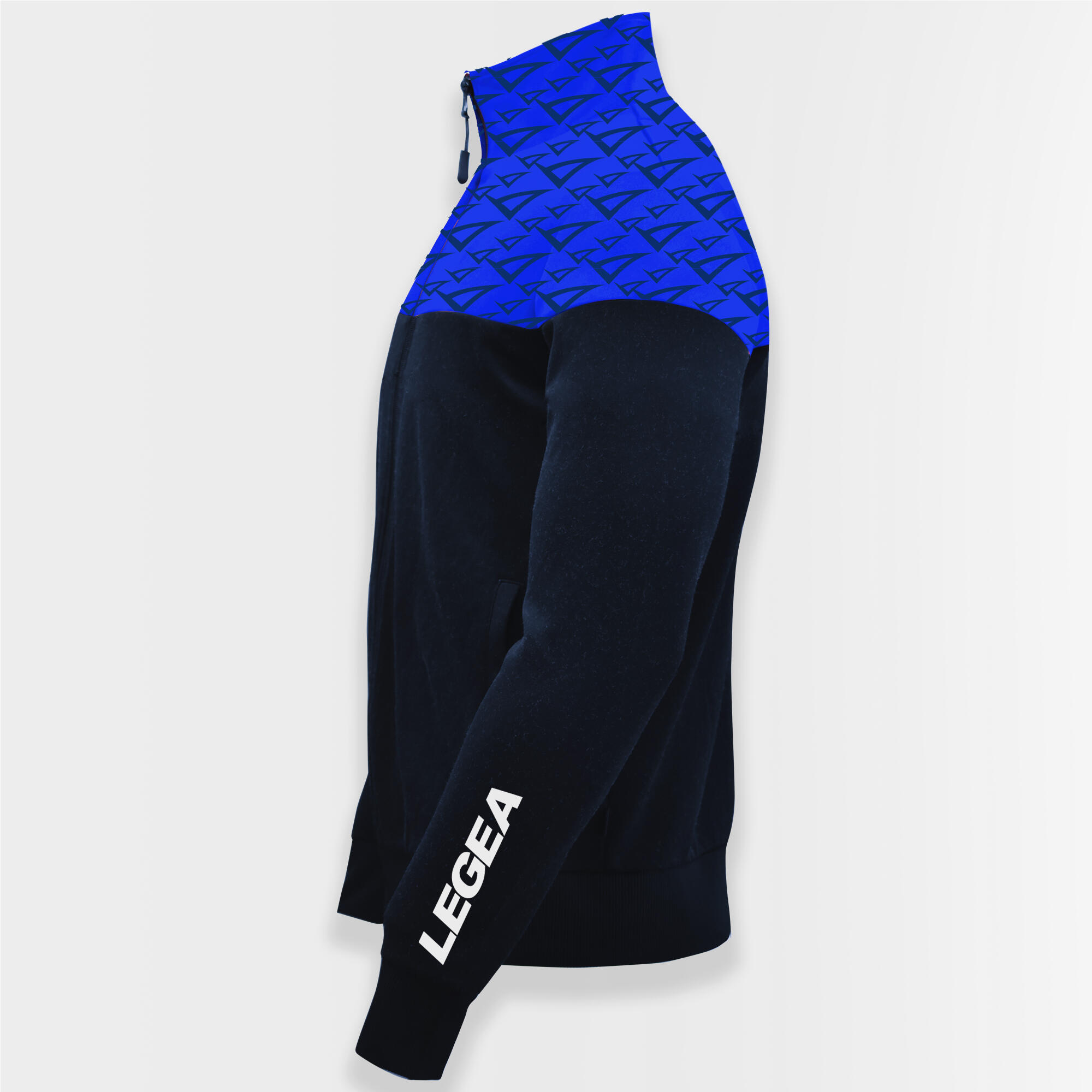 Men's Running Jacket with Hood Breathable Windproof Blue-Azure Model 6/7