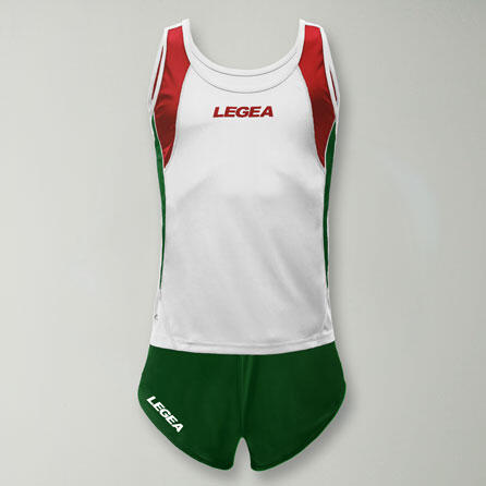 Laufset Kit Marathon weiß-grün 2/3