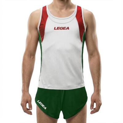 completo da running Kit Marathon bianco-verde