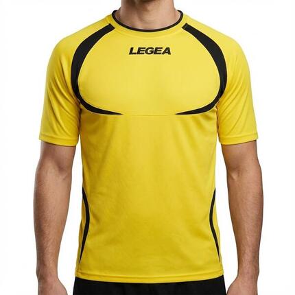 T-shirt de running homme à manches courtes respirant noir-blanc