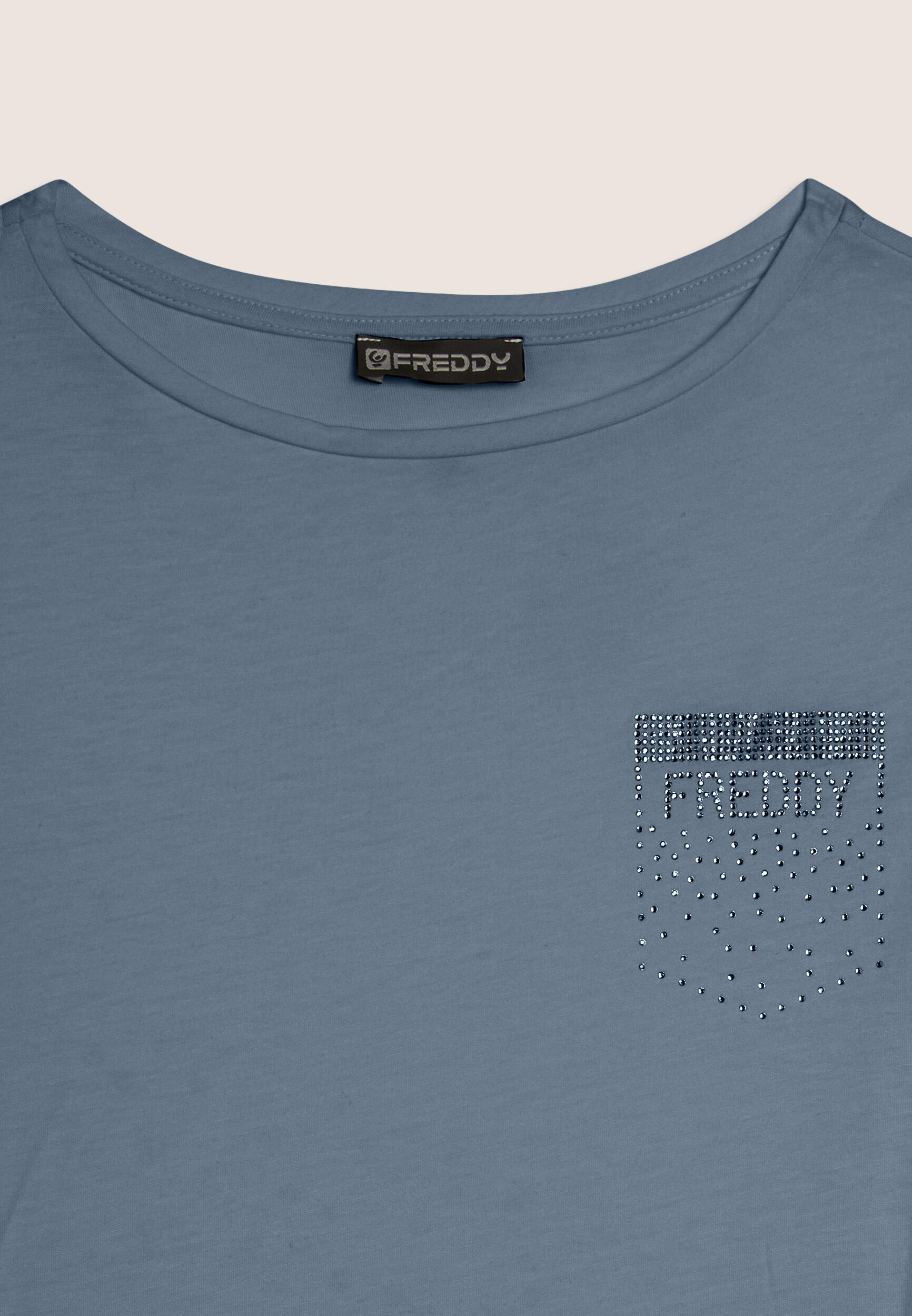 T-shirt à manches courtes avec poches en paillettes FREDDY 3/3