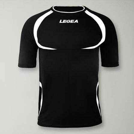 Heren hardloop T-shirt met korte mouwen ademend zwart-wit 2/4