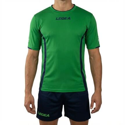 Mężczyzna Sport Dres rozgrzewkowy Piemonte Legea niebiesko-pomarańczowy
