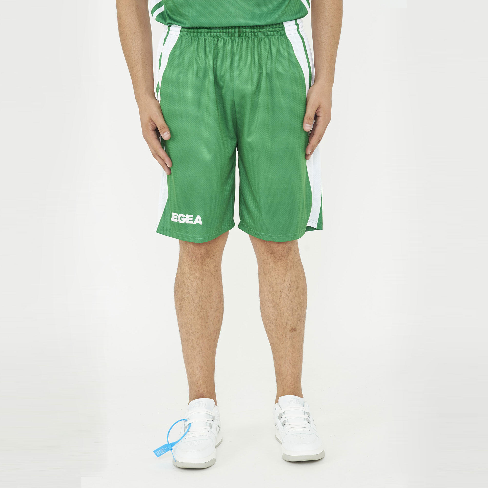 Homem Kit de Basquetebol Jackson Verde-Branco 3/6