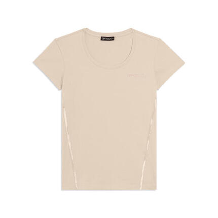 T-shirt à manches courtes avec logo FREDDY et empiècements élastiques