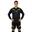 Barbati Fotbal Maglie Arbitru 100% Poliester Negru-Galben