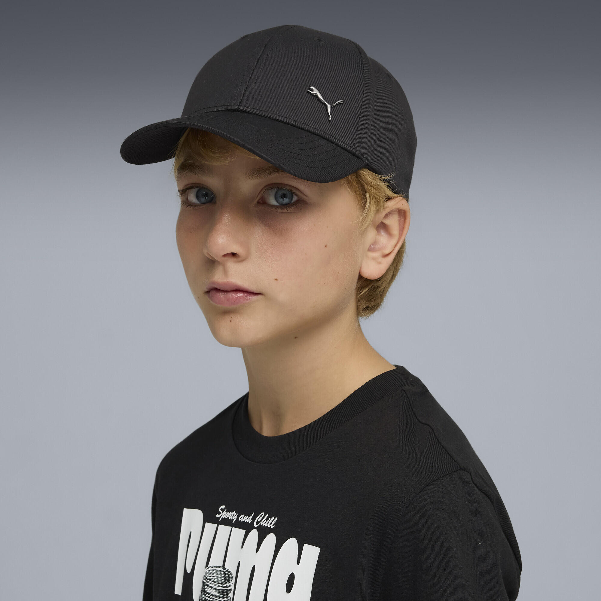 Casquette de baseball à logo PUMA Cat en métal Essentials Enfant et Adolescent 2/5