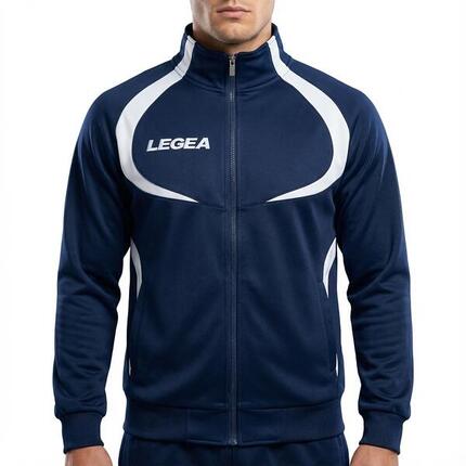 Damen Laufjacke Atmungsaktiv Rot-Weiß Singapore