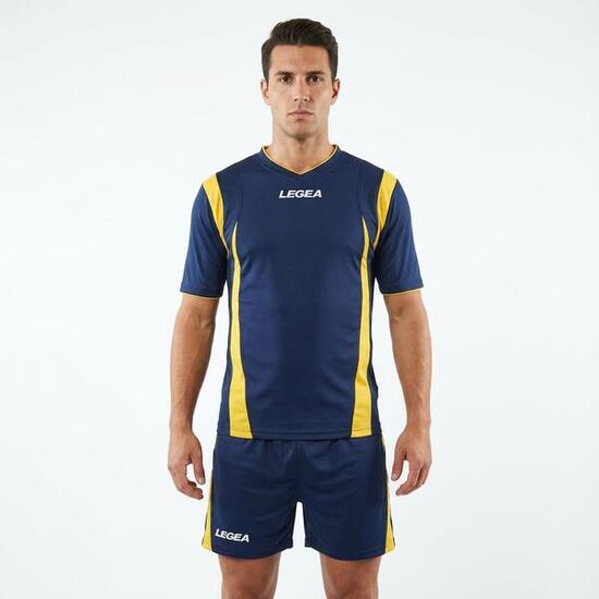 Homme Sport Kit d'entraînement Caractéristiques clés Bleu-Jaune