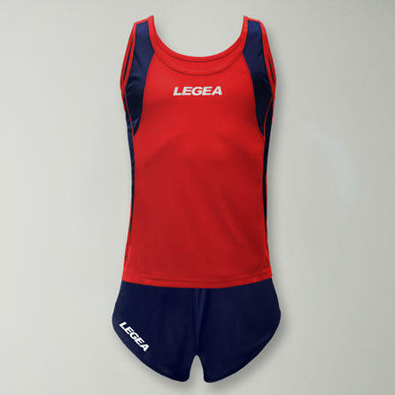 New York 42 Trainingsvoetbalkit in rood-blauw 2/2