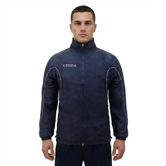 Veste de pluie Cyclone bleu-argent