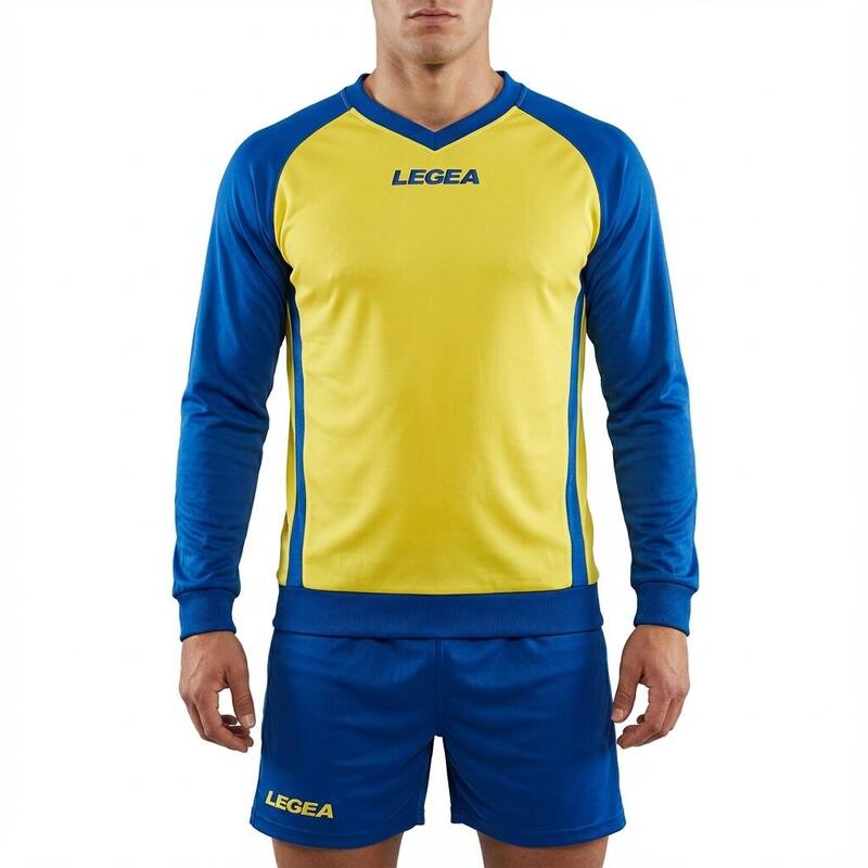 Bărbați Fotbal Maglia Amsterdam ML Giallo-Blu