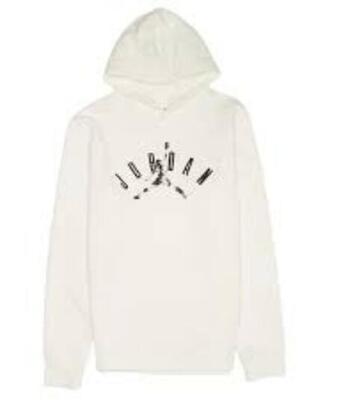 JORDAN MJ FLIGHT MVP HBR PO HOODIE 95C721-782 WHITE