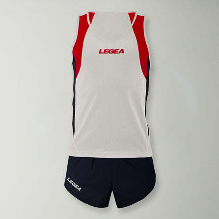 Damen Trainingsset Honolulu Weiß-Blau 2/2