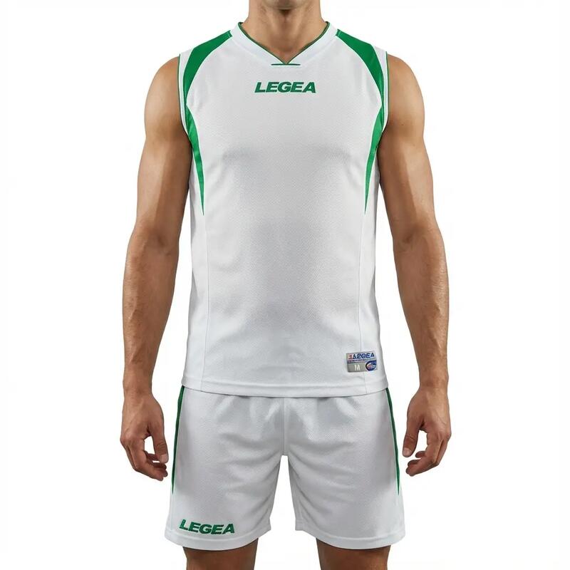 Bărbați Fotbal Kit antrenament și meci alb-verde