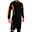 Băiat Fotbal Kit Portiere Traspirant Manici Lungi Si Pantaloni Negru-Portocaliu