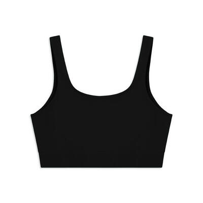 Top Sportivo Seamless con Fascia Sottoseno in costina