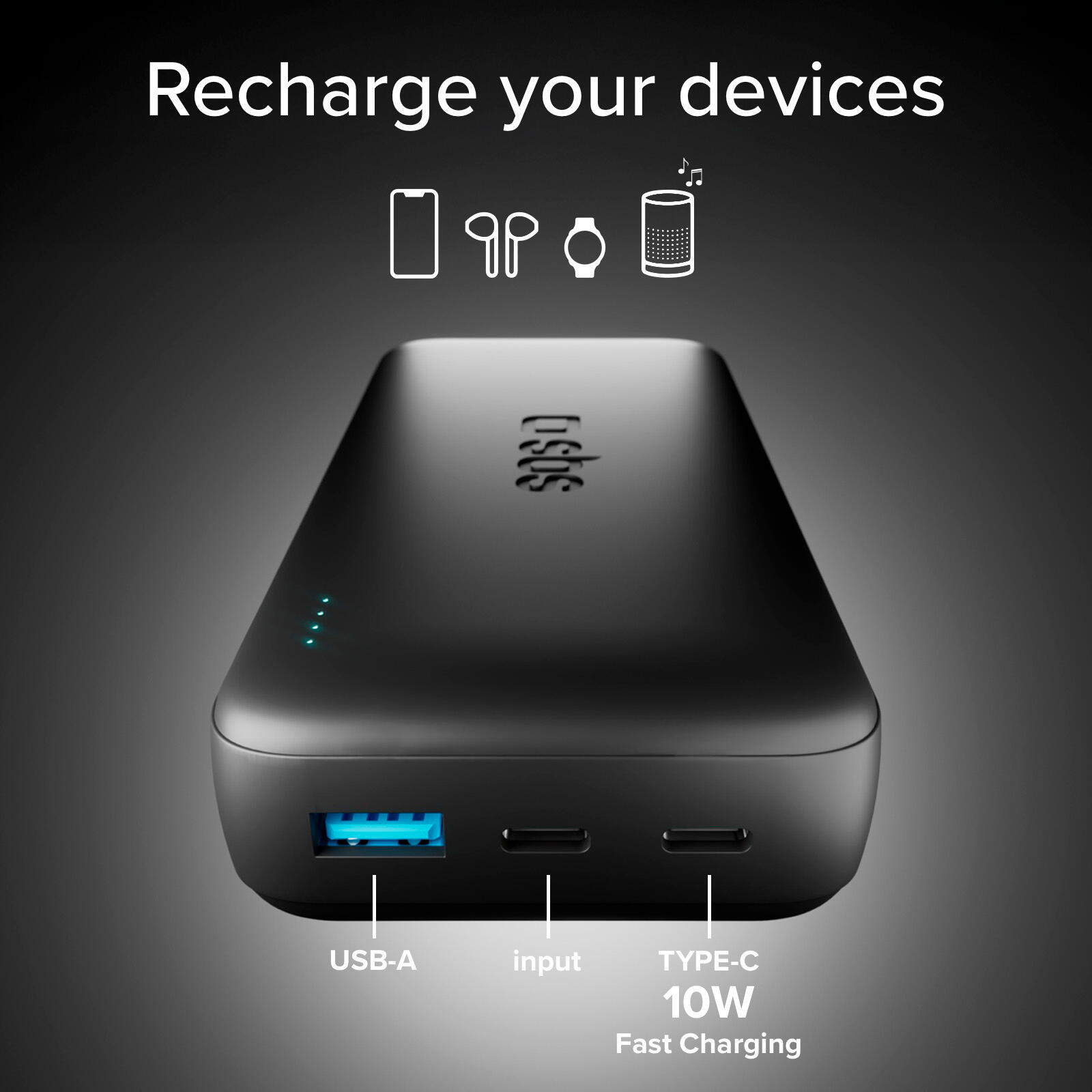 PowerBank con batteria LiFePO4 da 20000 mAh 6/8