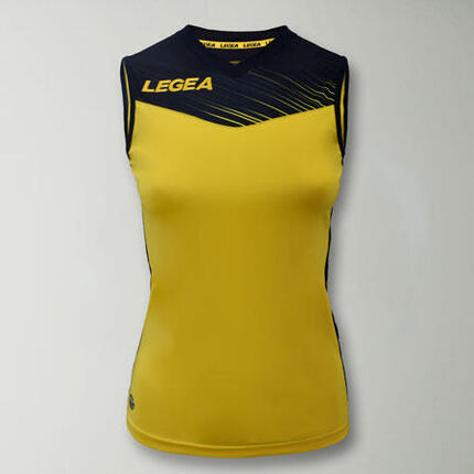 T-shirt de running Cilento pour homme bleu-blanc