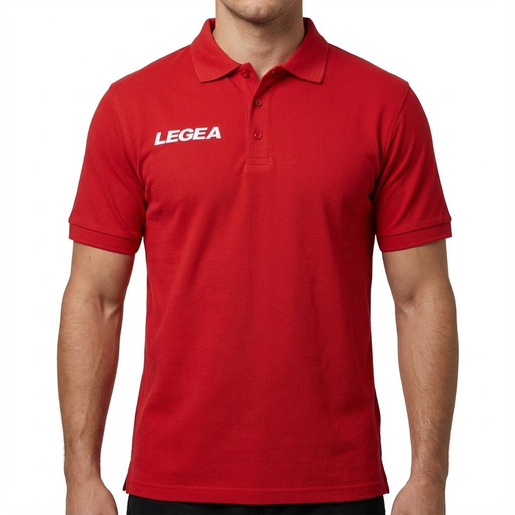 Men's Golf Polo 100% Cotton Red
