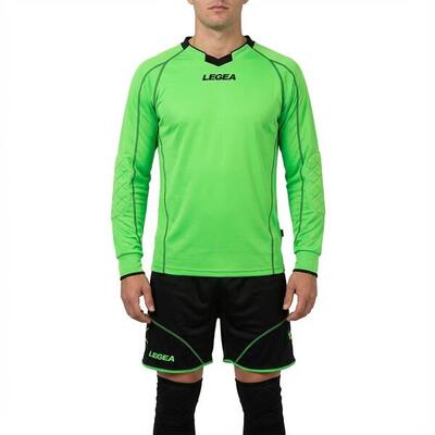 Kit portiere da calcio traspirante argento-piombo