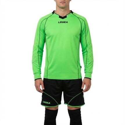 Atmungsaktives Torwart-Set Fußball Silber-Blei