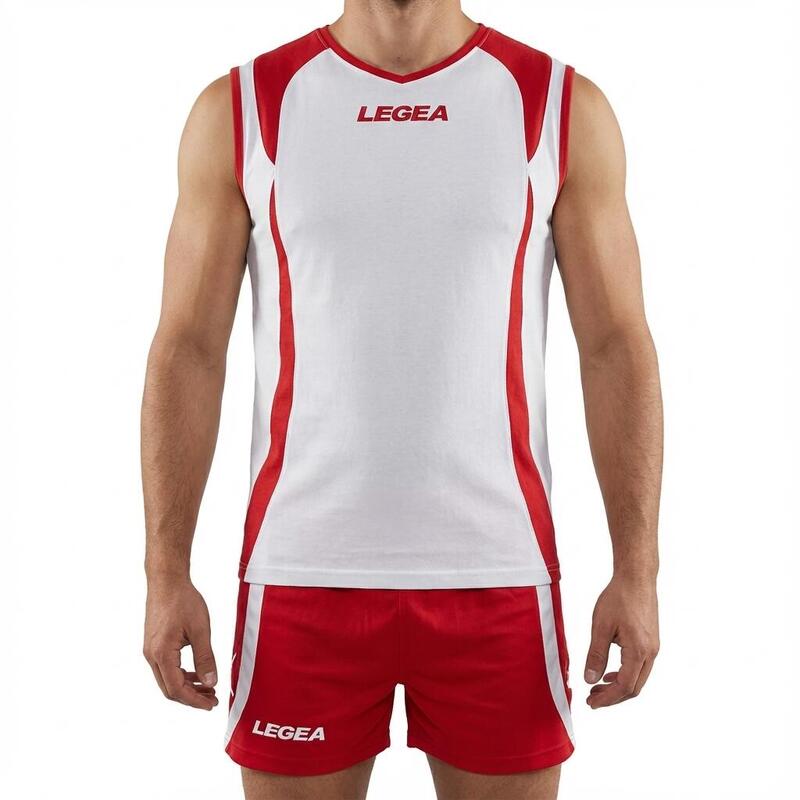 Bărbați Fotbal Kit Sicilia T-shirt și pantaloncini alb-roșu
