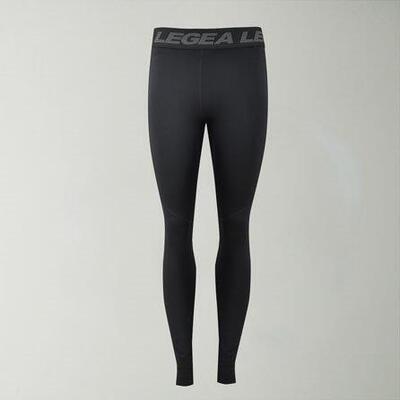 Dames hardloop leggings hoge taille nereide zwart