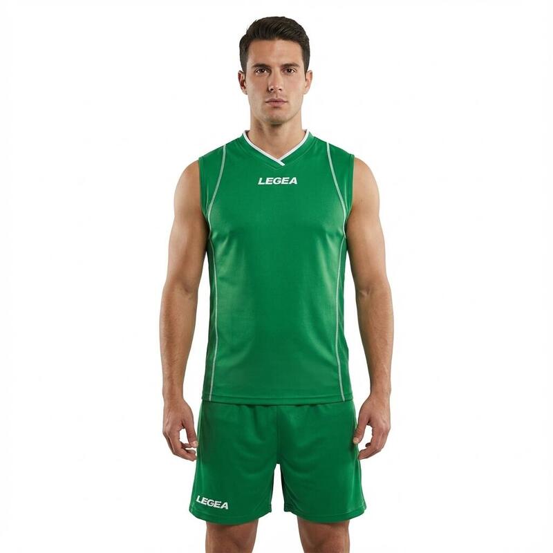 Bărbați Fotbal Kit antrenament Traspirant Poliester verde-alb