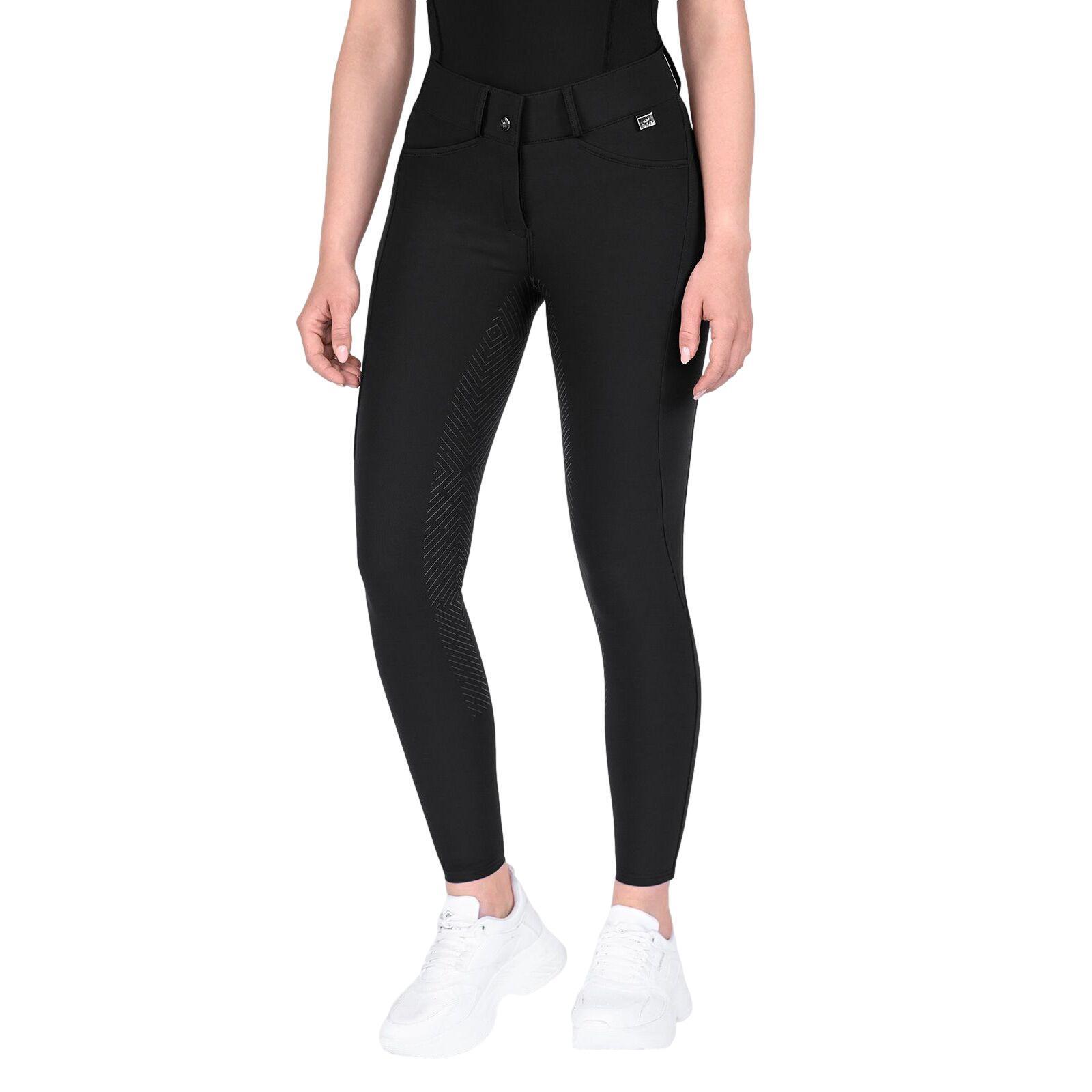 Pantalon echitație ELT Comfort Ride cu grip complet
