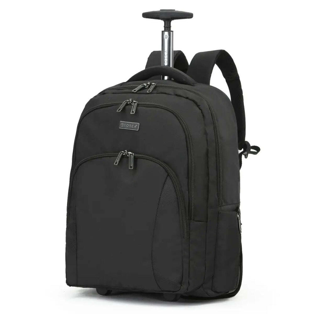 Tosca Gold Oakmont Trolley Backpack - Black
