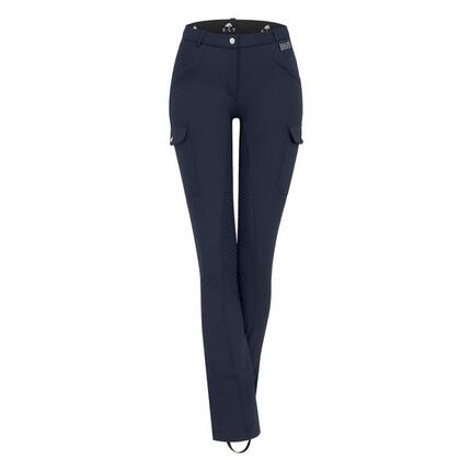 Pantalon équitation full grip cargo femme ELT Micro Jodhpur