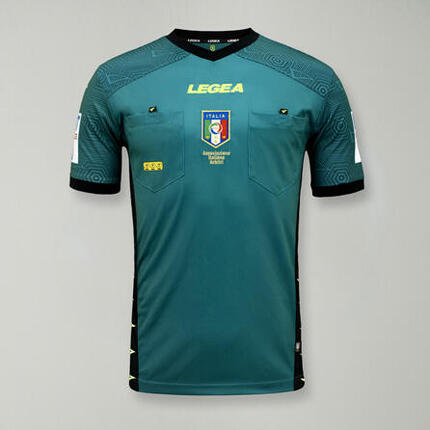 Homme Football Maillot Arbitre AIA MC 22-23 Caractéristiques Clés Vert d'eau